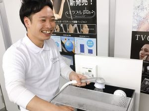 ミラブルの無料体験会場の様子