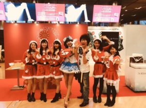 お笑い芸人｢かつみ･さゆり｣さんとサイエンス青山会長のトークショー風景２