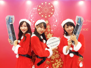 ミラブル体験イベント風景_キャンペーンガール