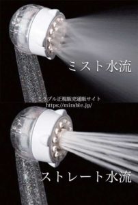 ペットにはミスト水流がオススメ
